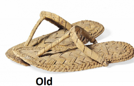 Женские сандалии в древние времена